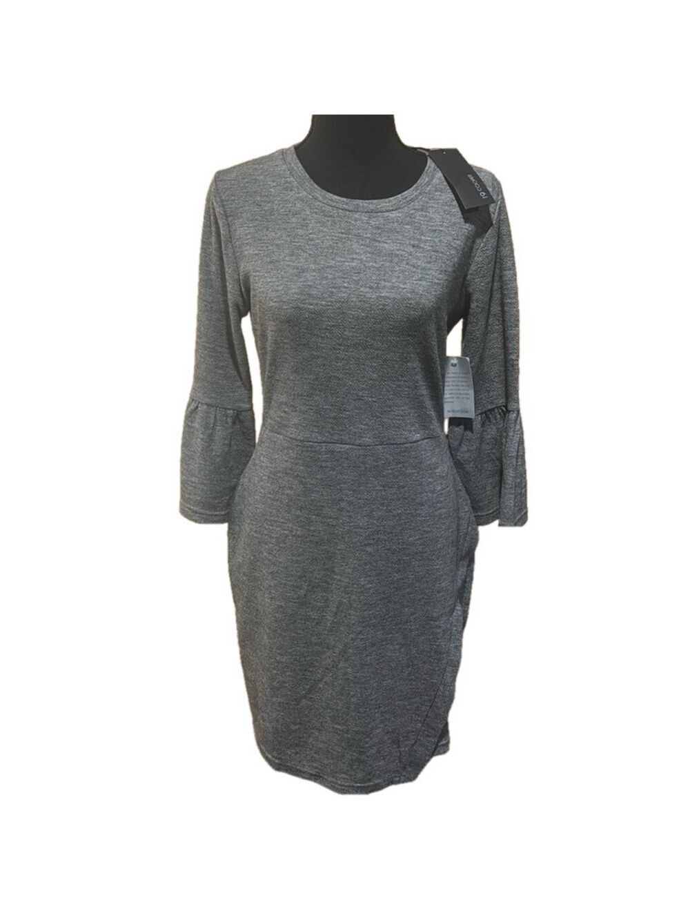 NWT 19 Cooper Gray Pencil Dress Large